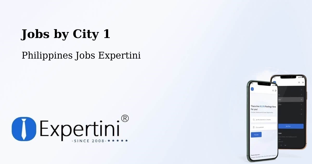 City Jobs in Philippines - Expertini