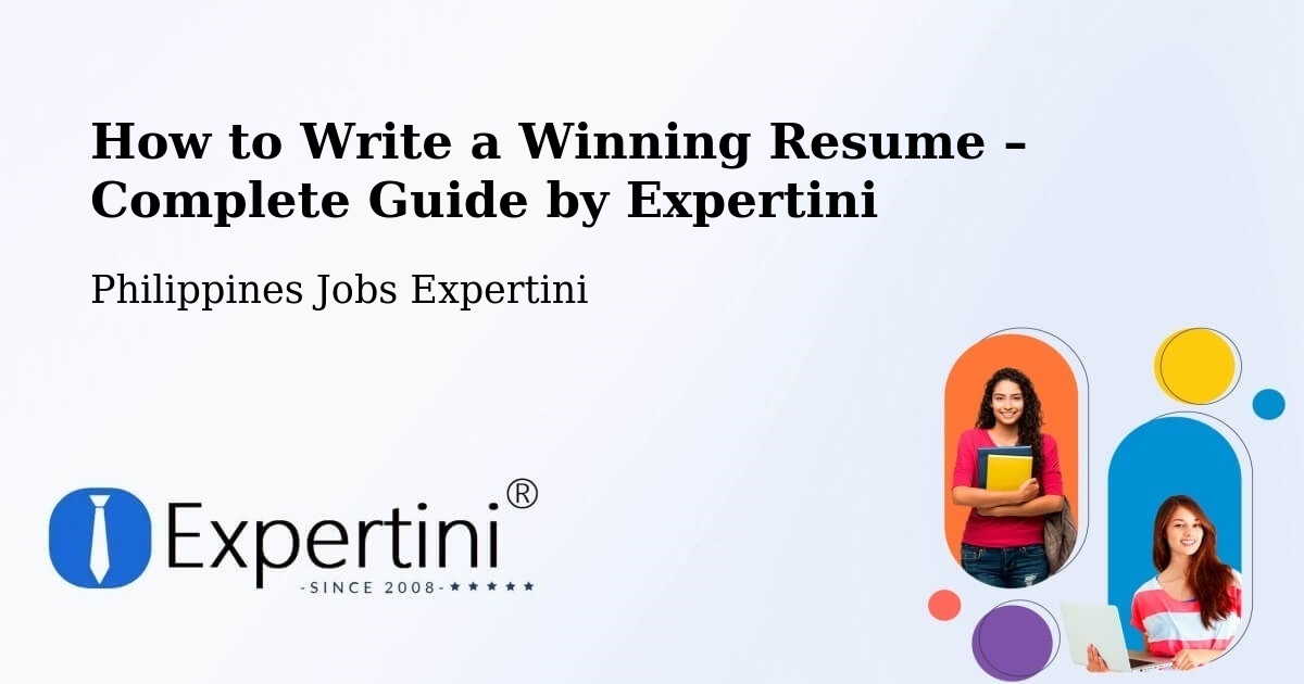 Resume Writing Guide for Job Seekers – Pilar - Pilar, Philippines Jobs Expertini